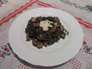 Arroz negro con Sepia