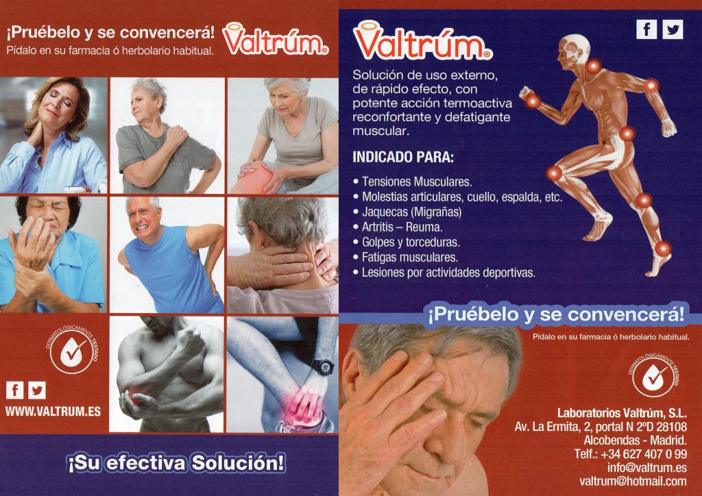 Fibromialgia y Valtrúm