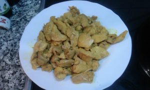 Pinchitos de pollo a la andaluza (maceración 24 horas)