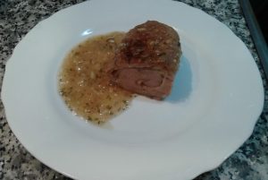 Rollo de carne picada a la cerveza