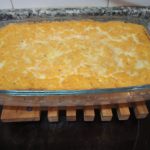 Pastel de Merluza con salsa de piquillos al Microondas