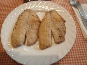 Filetes de Tilapias empanados al horno