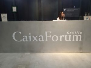 Caixa Forum Sevilla. Egipto y el Hombre y Tintín en la Luna