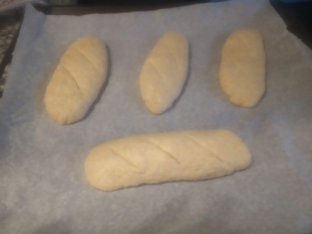 Pan de salvado de avena con aceite y huevo