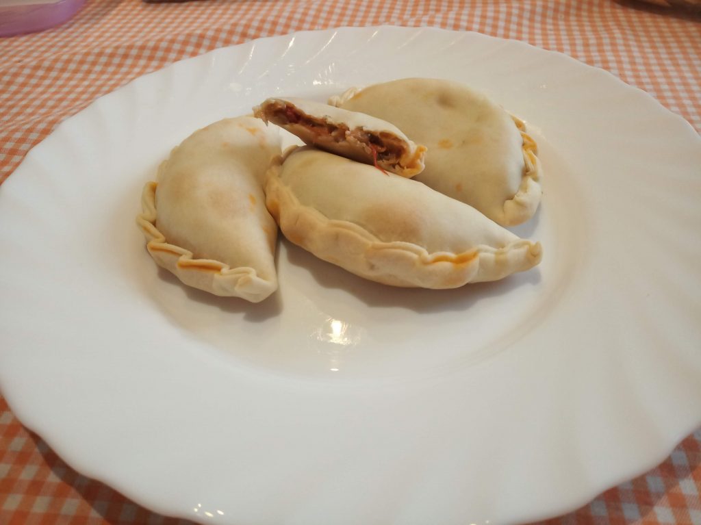 Empanadillas de sardinas al horno