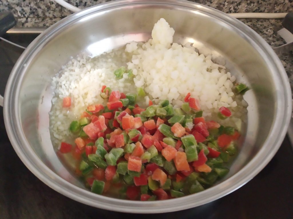 Arroz Caldoso con mollejas de pollo