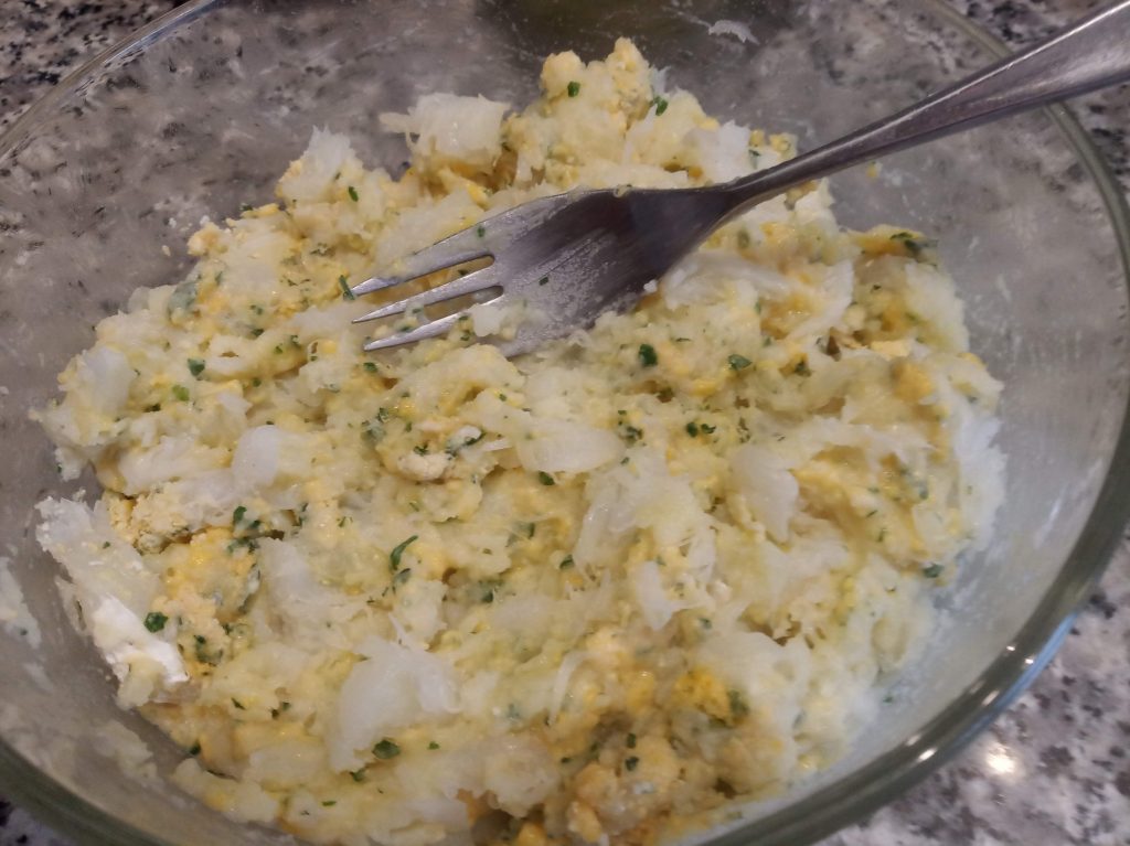 Buñuelos de bacalaos al horno muy jugosos