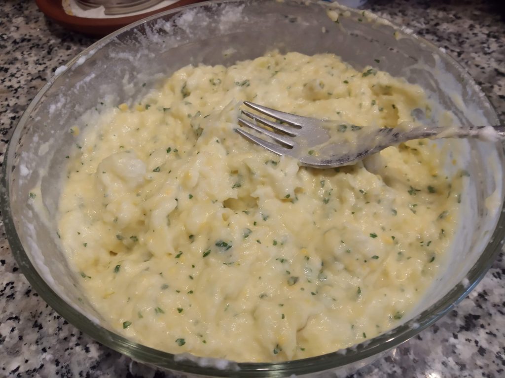 Buñuelos de bacalaos al horno muy jugosos