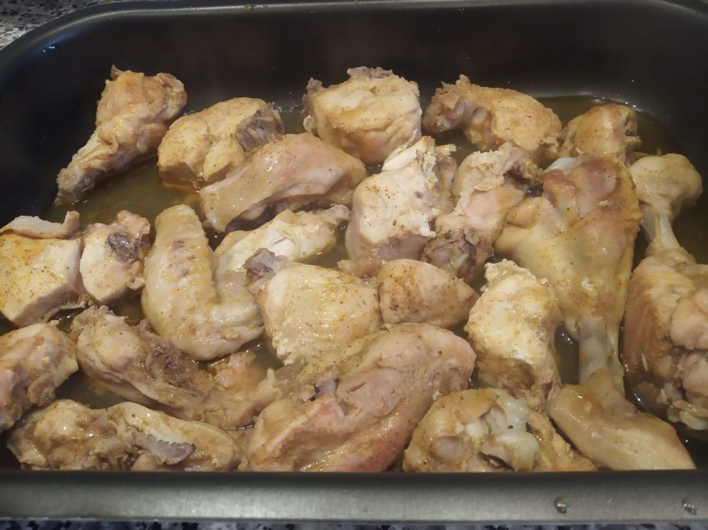 Pollo al horno con sazonador de pollo