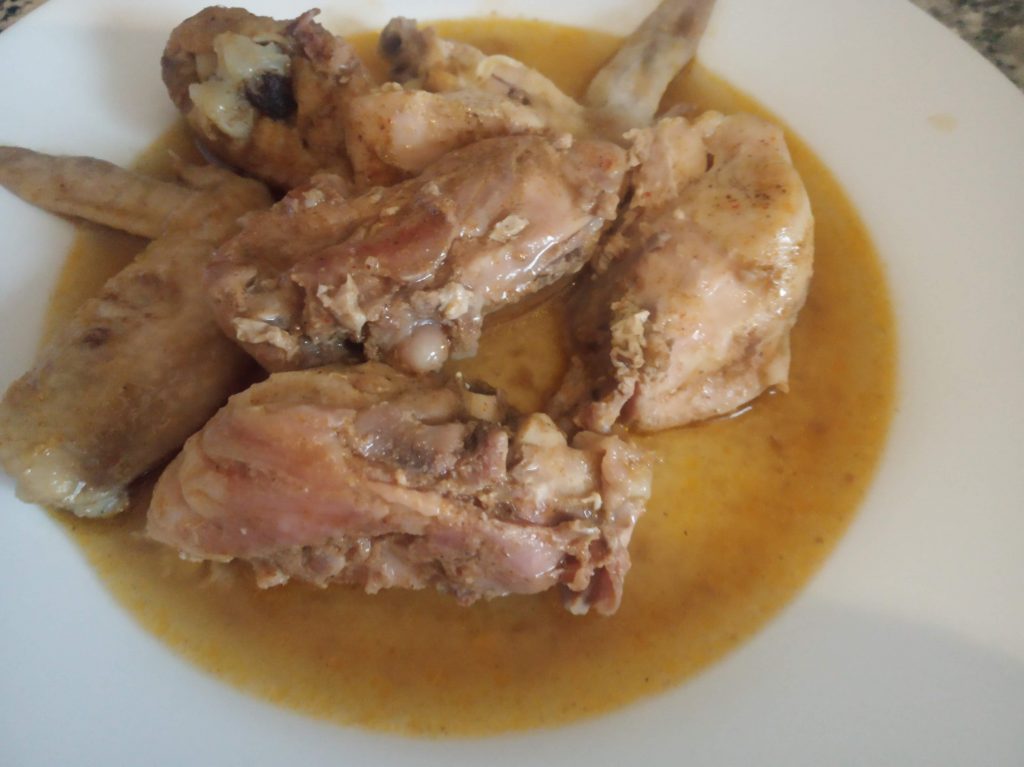 Pollo al horno con sazonador de pollo