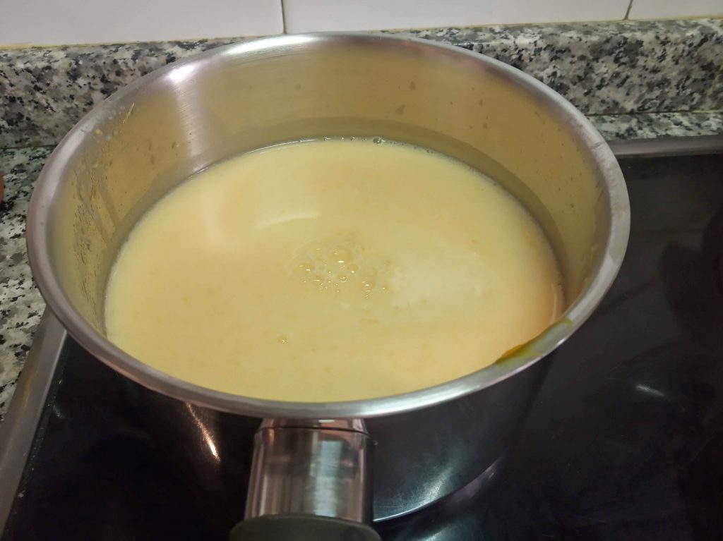 Flan Potax de naranja