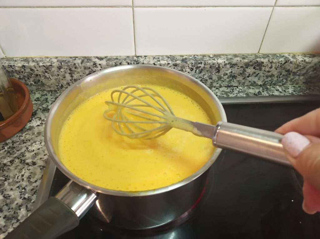 Flan Potax de naranja