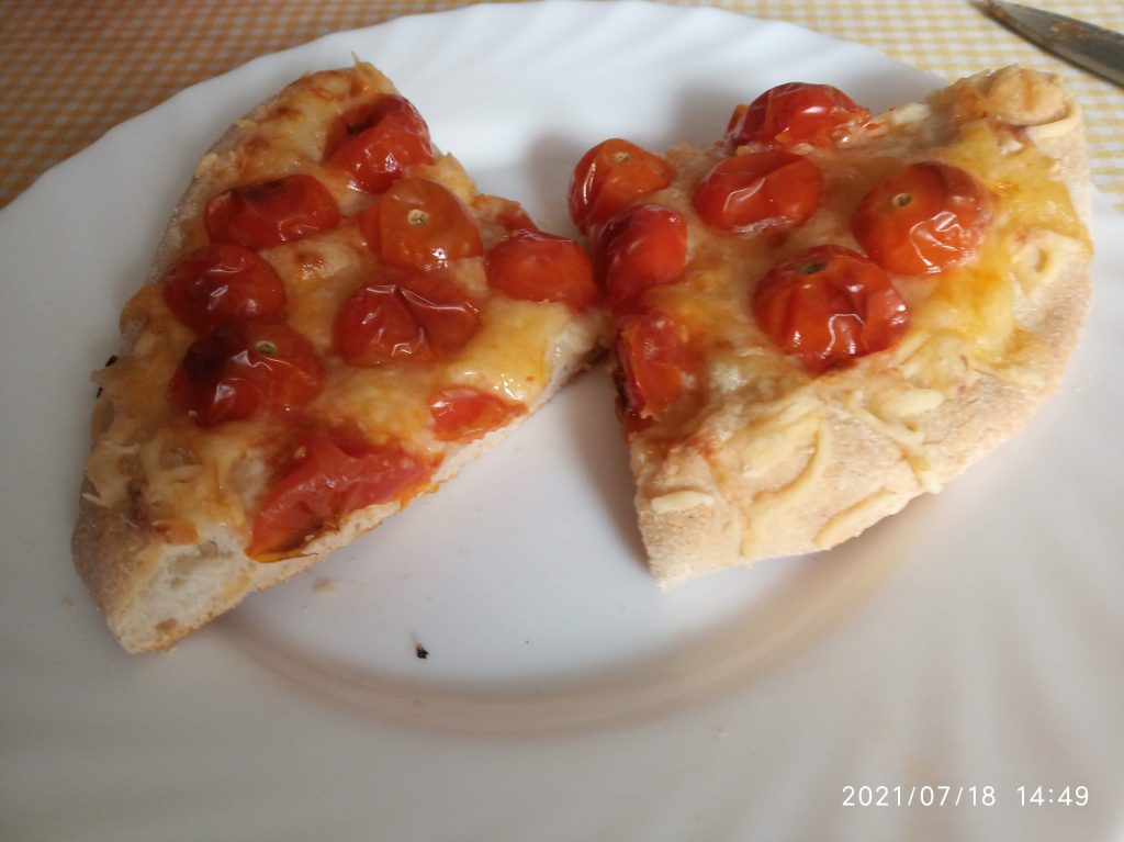 Masa de pizza con levadura y germen de Hacendado