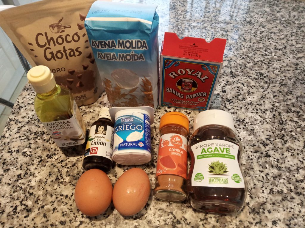 Donuts de avena y chocolate con o sin agujero