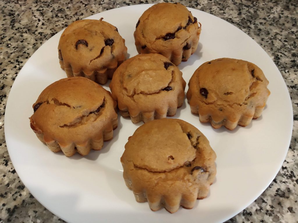 Donuts de avena y chocolate con o sin agujero