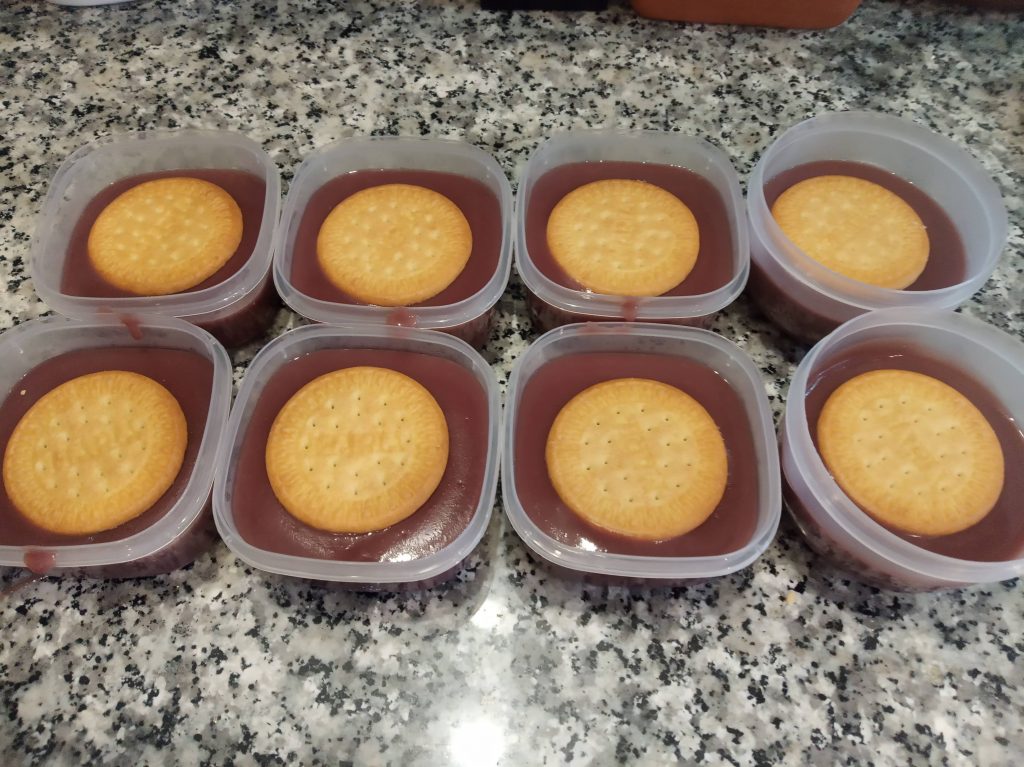 Flan Potax con Arándonos