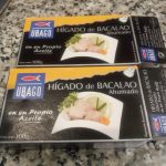 Ensalada de hígado de bacalao