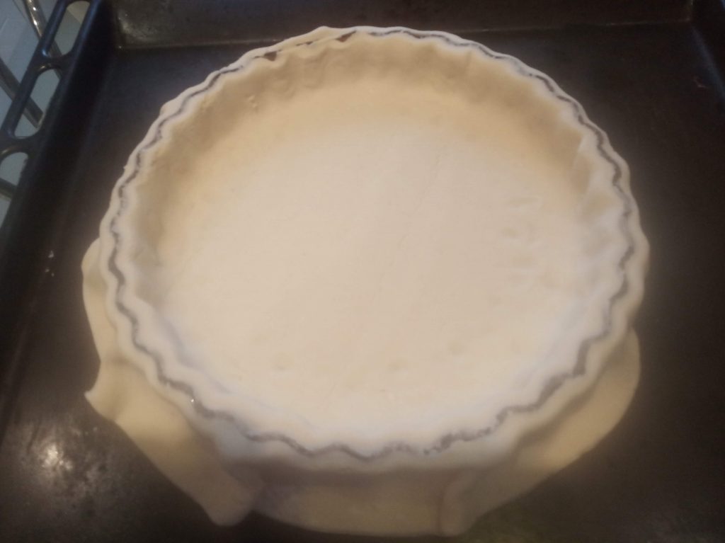 Tarta de hojaldre con crema pastelera y chocolate Exprés