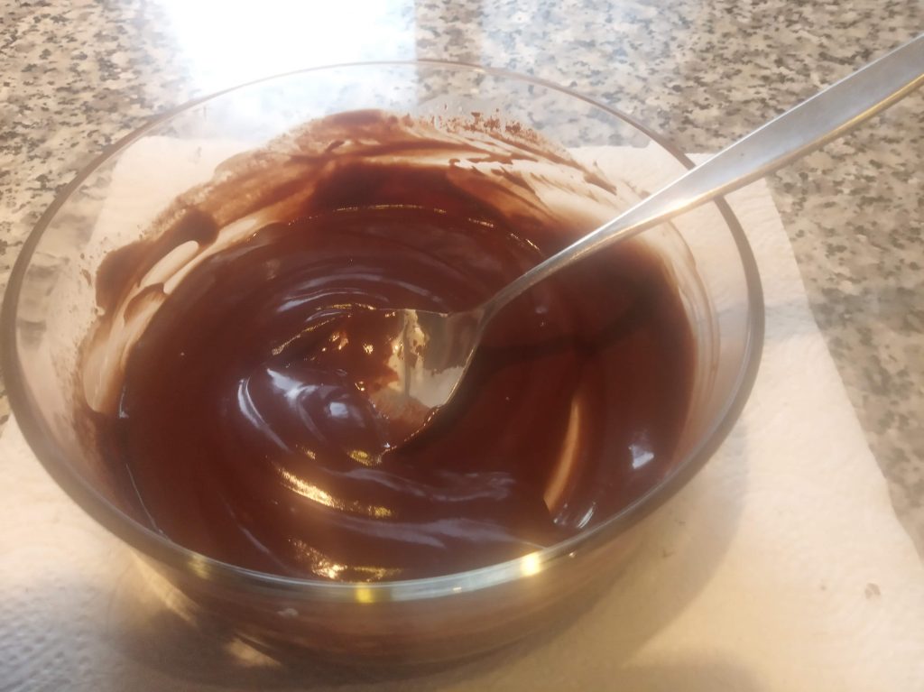 Tarta de hojaldre con crema pastelera y chocolate Exprés