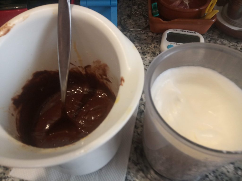 Mousse de chocolate